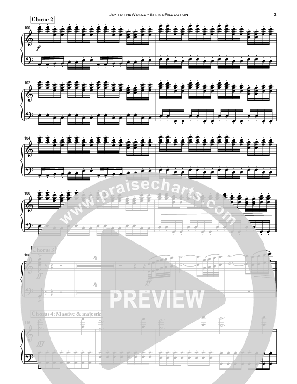 Joy To The World (with Forever Reign) Synth Strings (Peoples Church Worship)