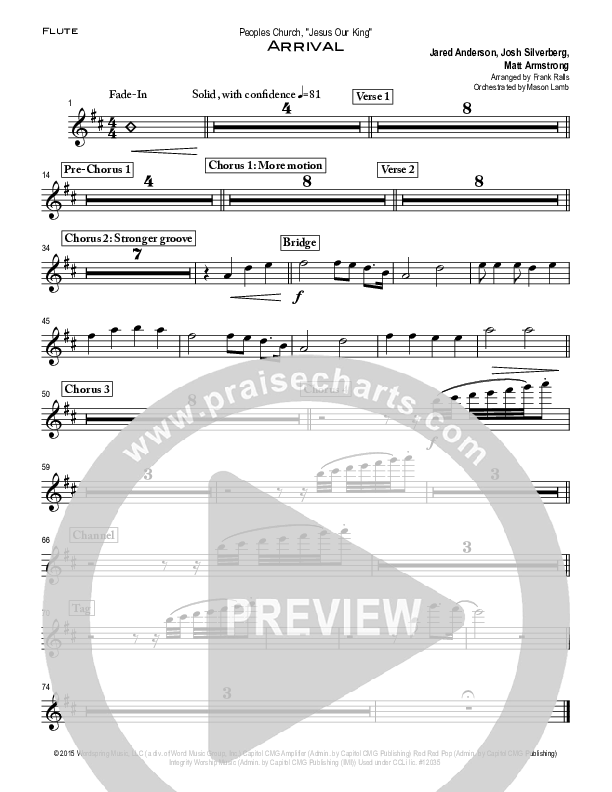 Arrival Flute (Peoples Church Worship)