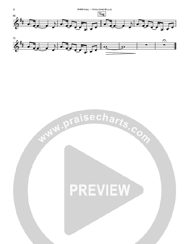 Arrival Violincello (Peoples Church Worship)