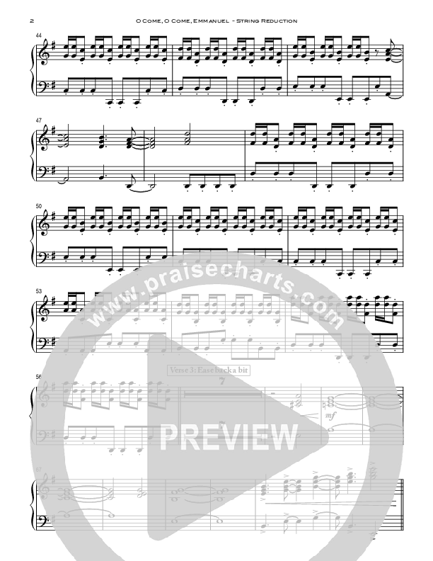 O Come O Come Emmanuel Synth Strings (Peoples Church Worship)