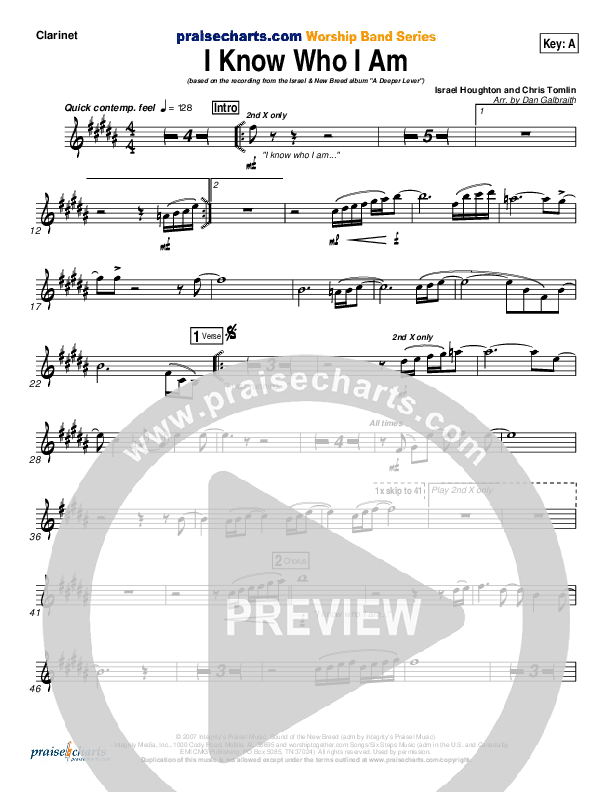 I Know Who I Am Wind Pack (Israel Houghton)