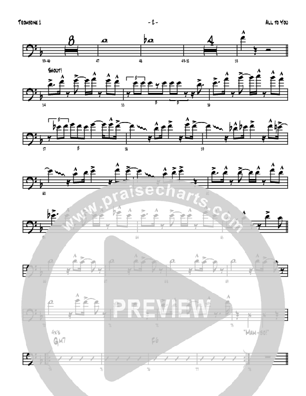 All To You Trombone 1 (Denver Bierman)