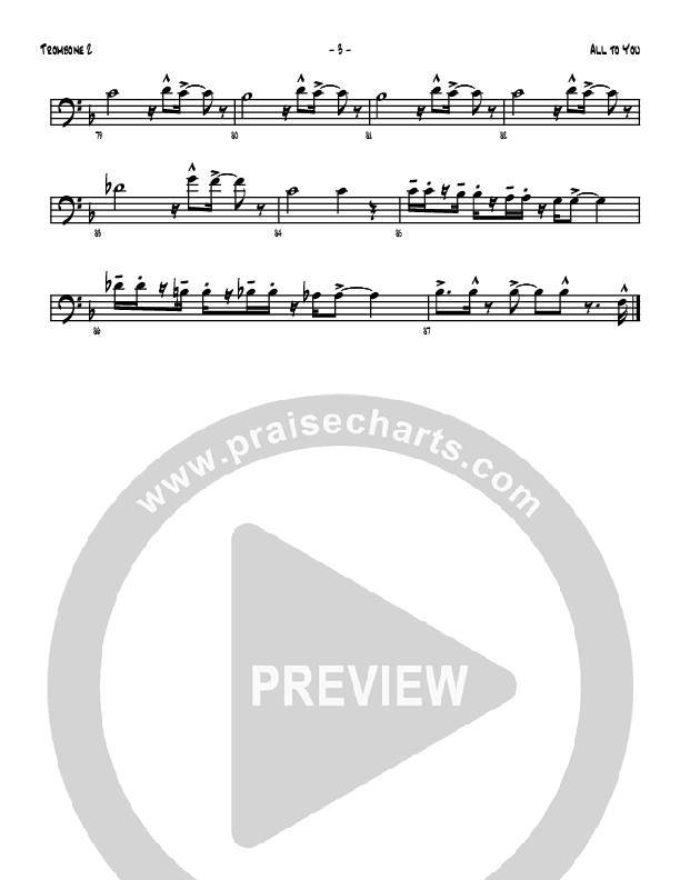 All To You Trombone 2 (Denver Bierman)