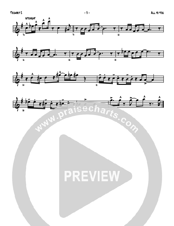 All To You Trumpet 2 (Denver Bierman)