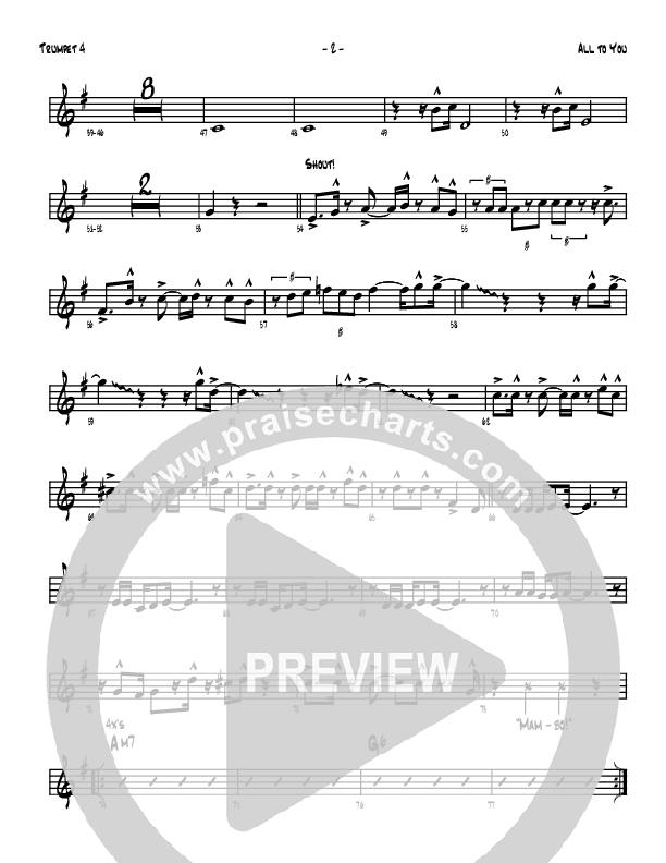 All To You Trumpet (Denver Bierman)