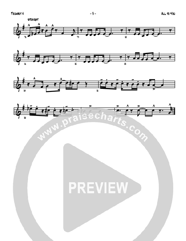 All To You Trumpet (Denver Bierman)