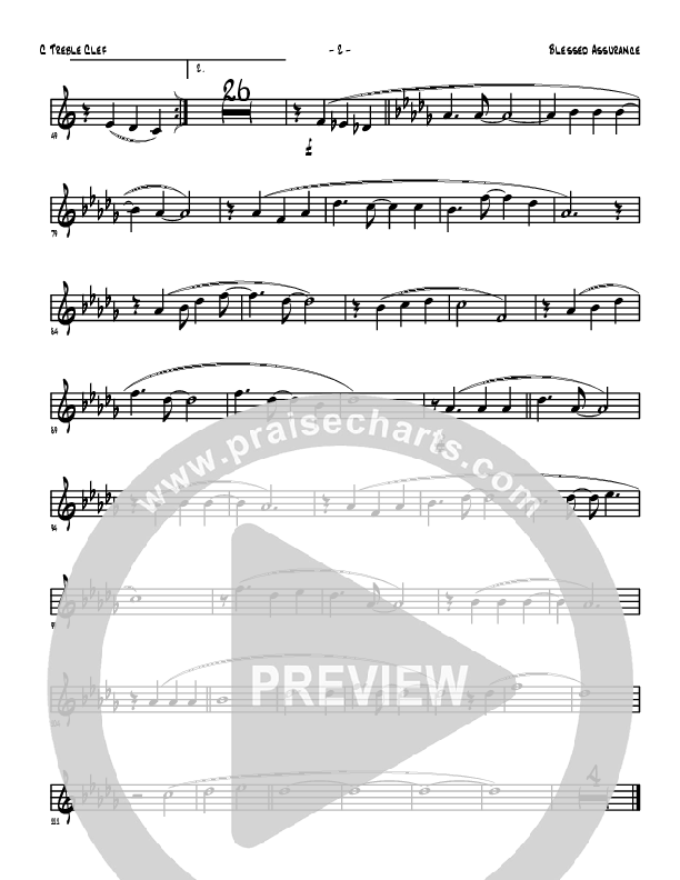 Blessed Assurance C Instruments (Denver Bierman)