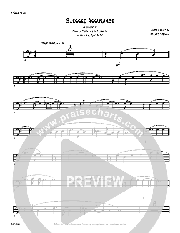 Blessed Assurance Eb Instruments (Denver Bierman)