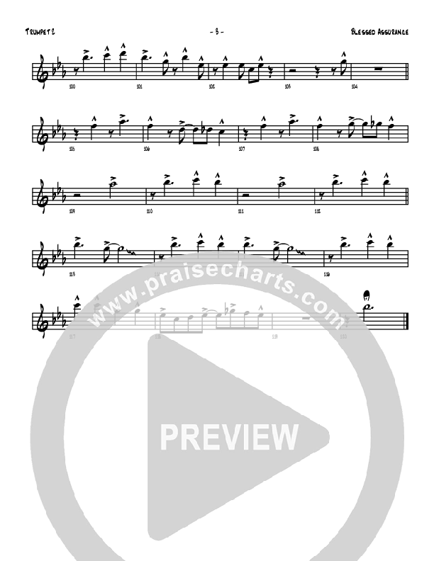 Blessed Assurance Trumpet 2 (Denver Bierman)