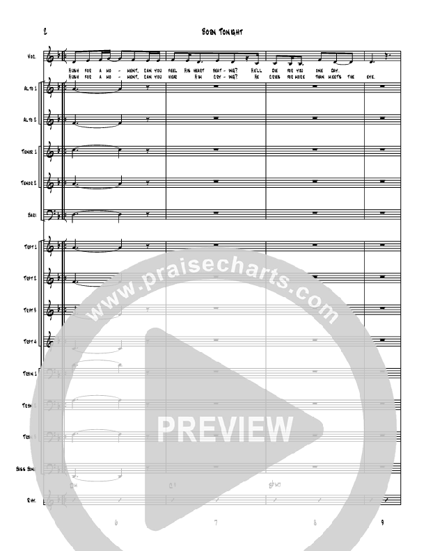 Born Tonight Conductor's Score (Denver Bierman)