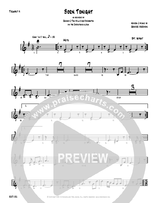 Born Tonight Trumpet (Denver Bierman)