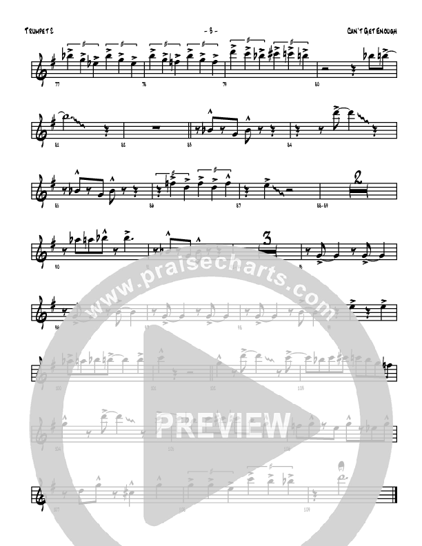 Can't Get Enough Trumpet 2 (Denver Bierman)