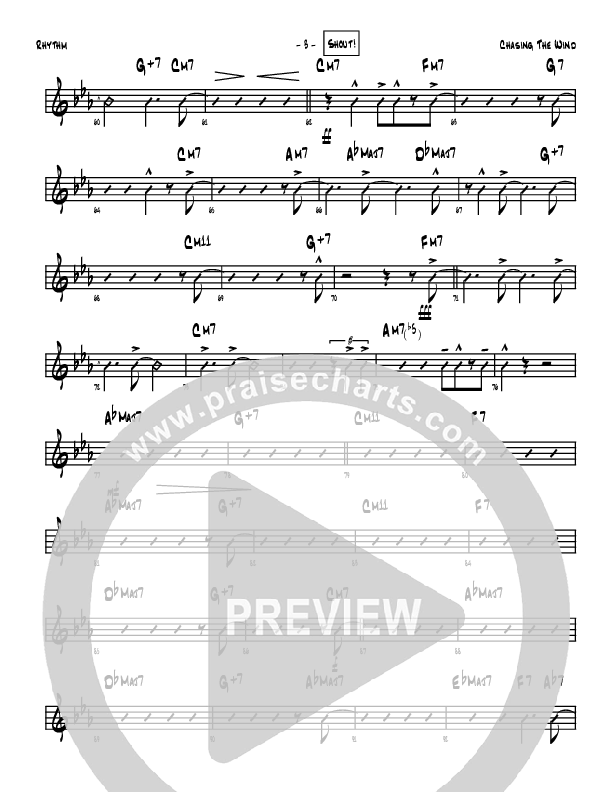 Chasing The Wind Rhythm Chart (Denver Bierman)