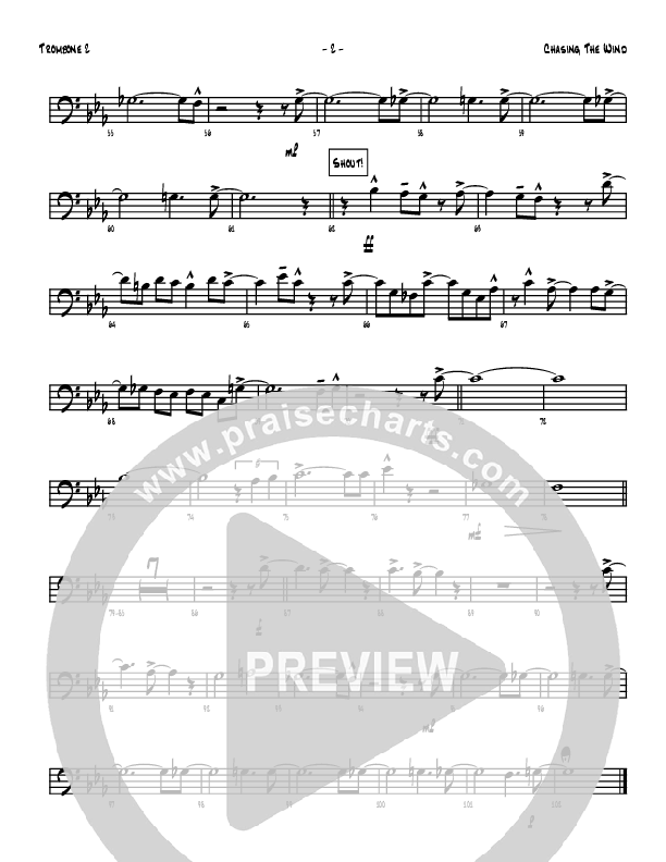 Chasing The Wind Trombone 2 (Denver Bierman)