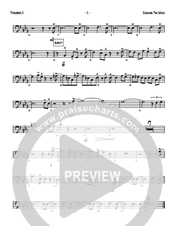 Chasing The Wind Trombone 3 (Denver Bierman)