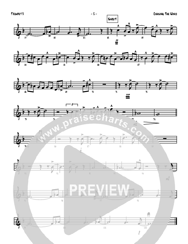 Chasing The Wind Trumpet 3 (Denver Bierman)