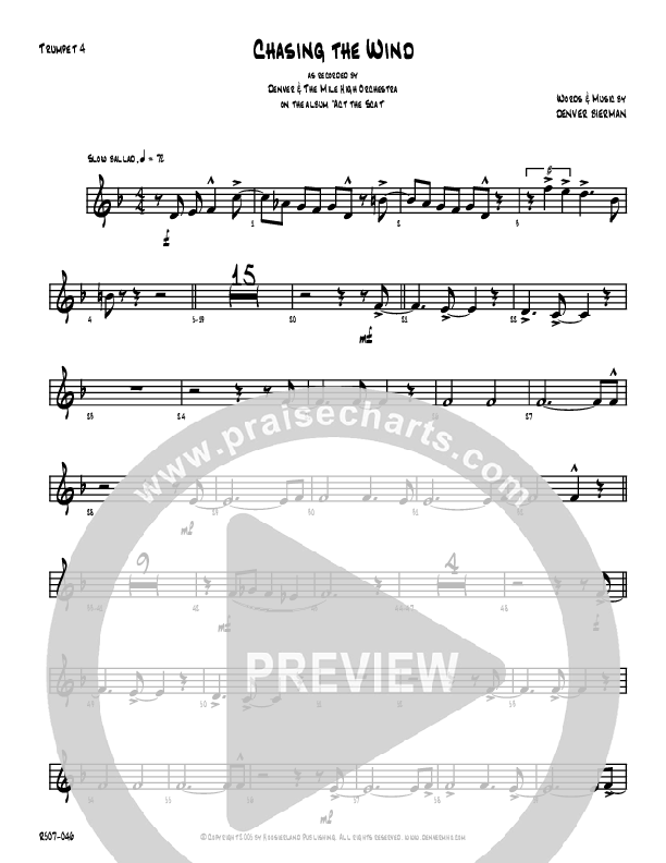 Chasing The Wind Trumpet (Denver Bierman)