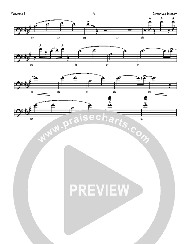 Christmas Medley Trombone 1 (Denver Bierman)