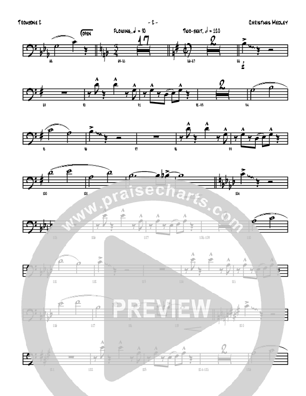 Christmas Medley Trombone (Denver Bierman)