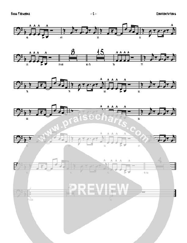 Confrontations Bass Trombone (Denver Bierman)