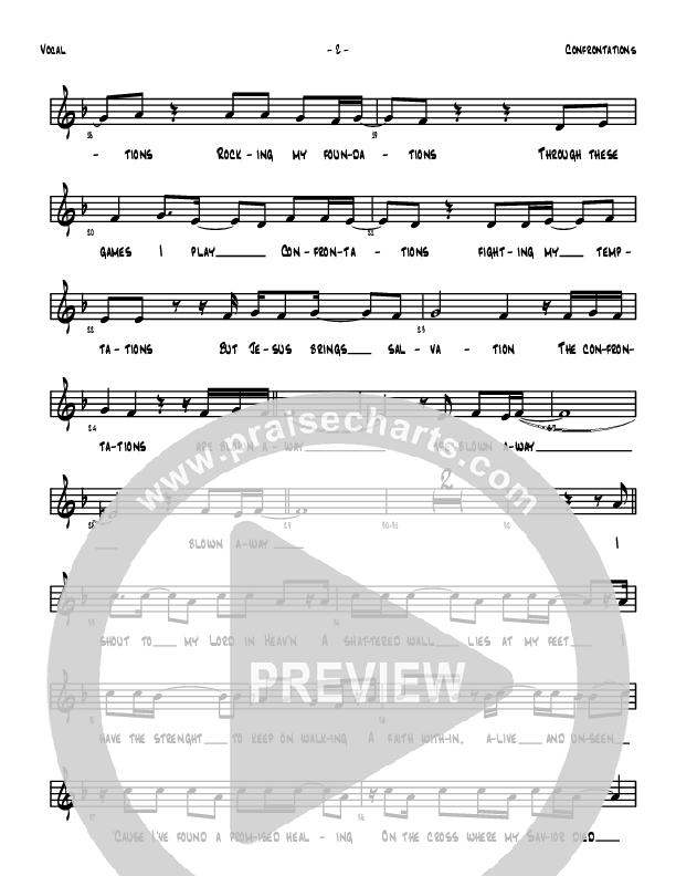 Confrontations Lead Sheet (Denver Bierman)