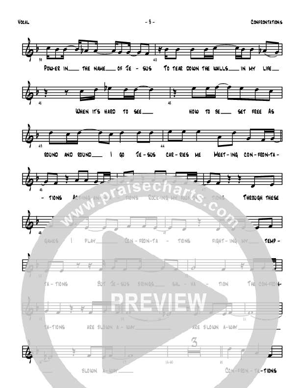 Confrontations Lead Sheet (Denver Bierman)