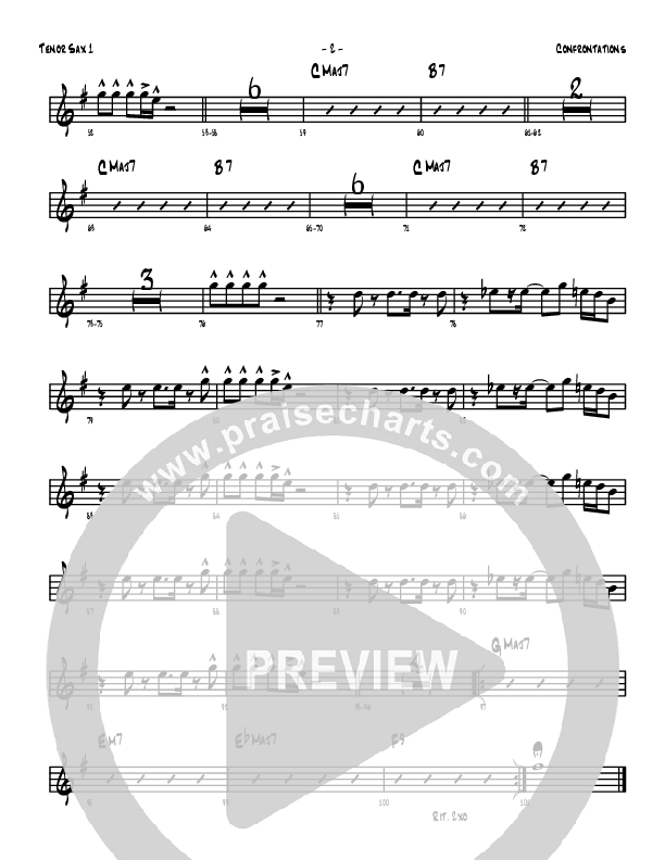 Confrontations Tenor Sax 1/2 (Denver Bierman)