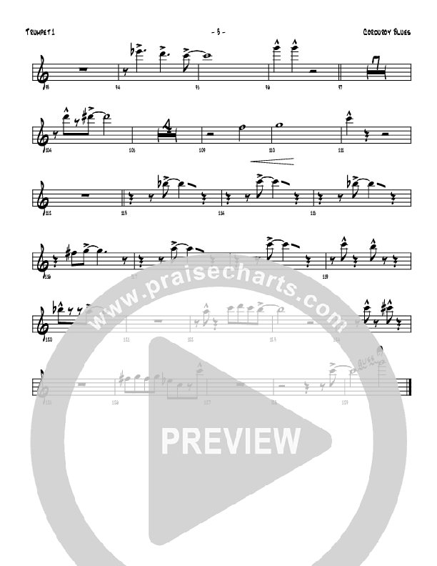 Corduroy Blues Trumpet 1 (Denver Bierman)