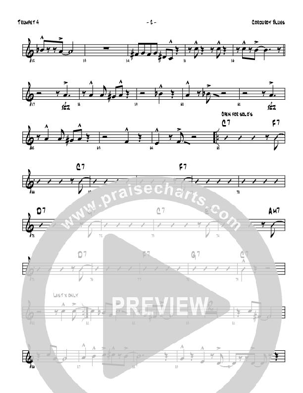 Corduroy Blues Trumpet (Denver Bierman)