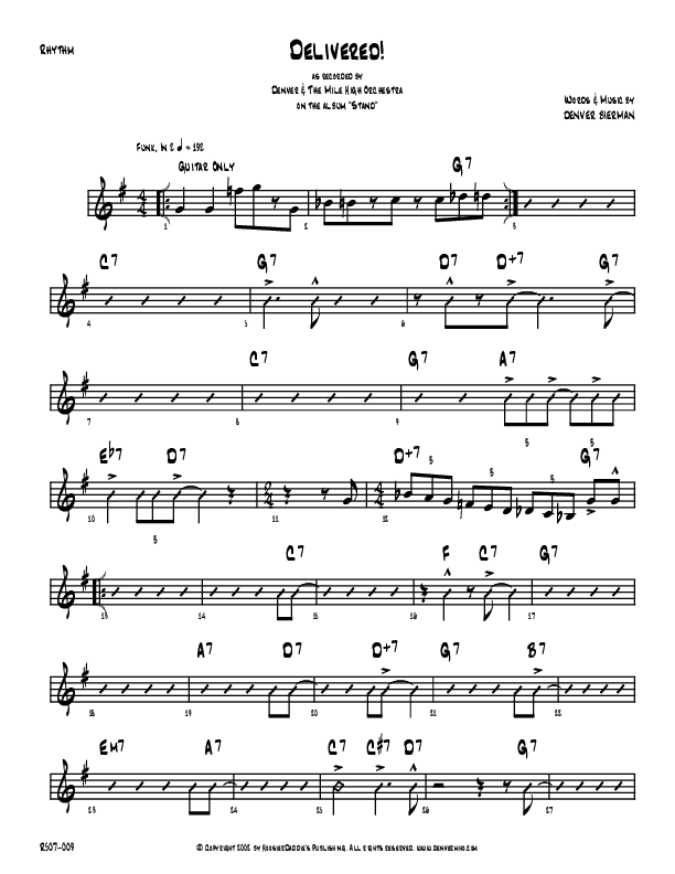 Delivered Guitar (Denver Bierman)