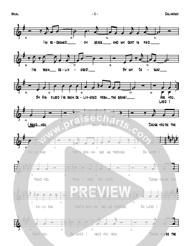 Delivered Lead Sheet (Denver Bierman)