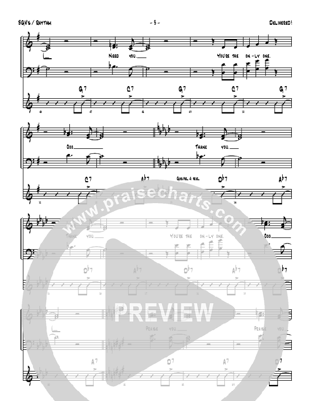 Delivered Rhythm Chart (Denver Bierman)
