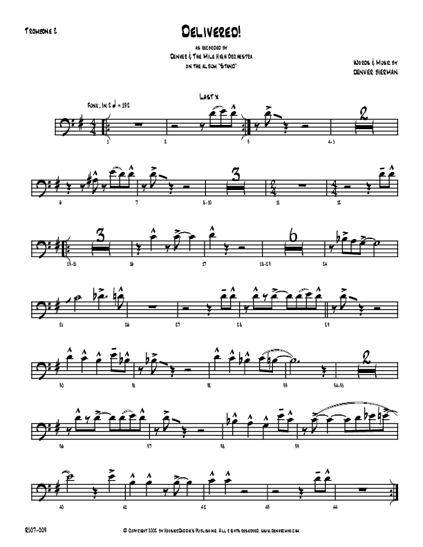 Delivered Trombone 2 (Denver Bierman)