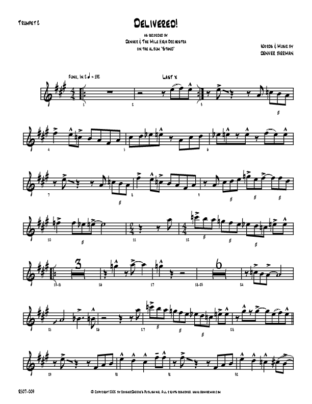Delivered Trumpet 2 (Denver Bierman)
