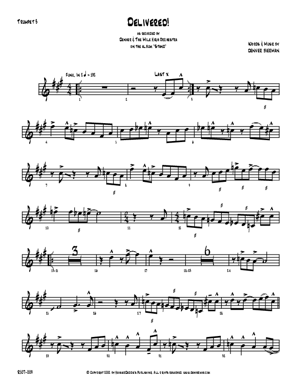 Delivered Trumpet 3 (Denver Bierman)
