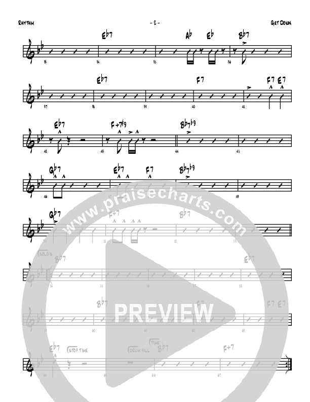 Get Down Rhythm Chart (Denver Bierman)