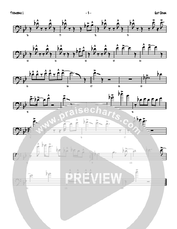 Get Down Trombone 1 (Denver Bierman)