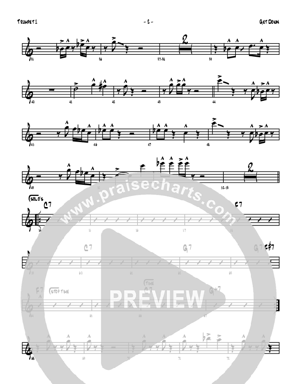 Get Down Trumpet 1 (Denver Bierman)