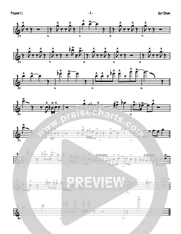 Get Down Trumpet 1 (Denver Bierman)