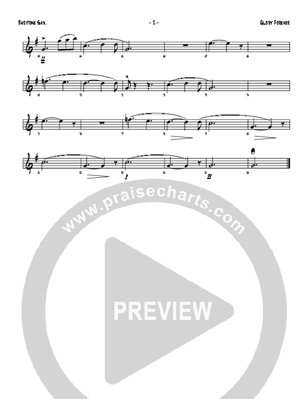 Glory Forever Bari Sax (Denver Bierman)
