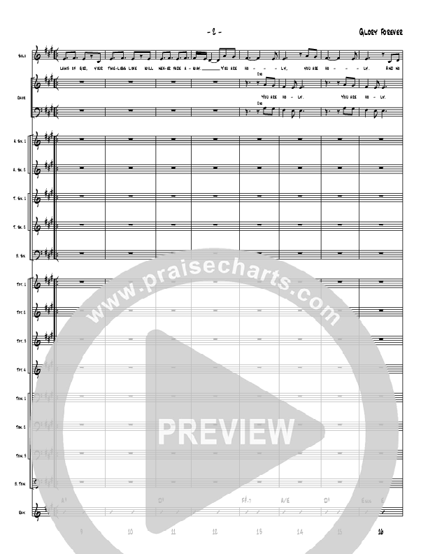 Glory Forever Conductor's Score (Denver Bierman)