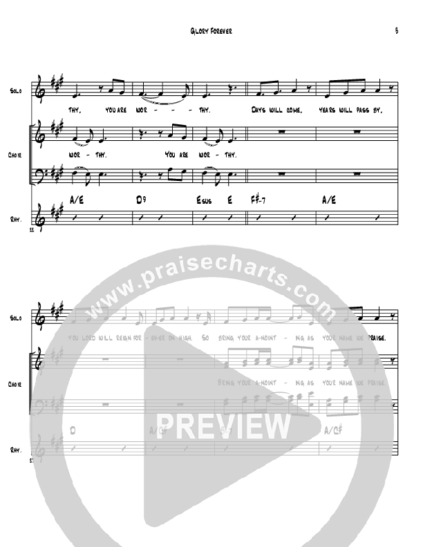 Glory Forever Rhythm/Vocal (Denver Bierman)