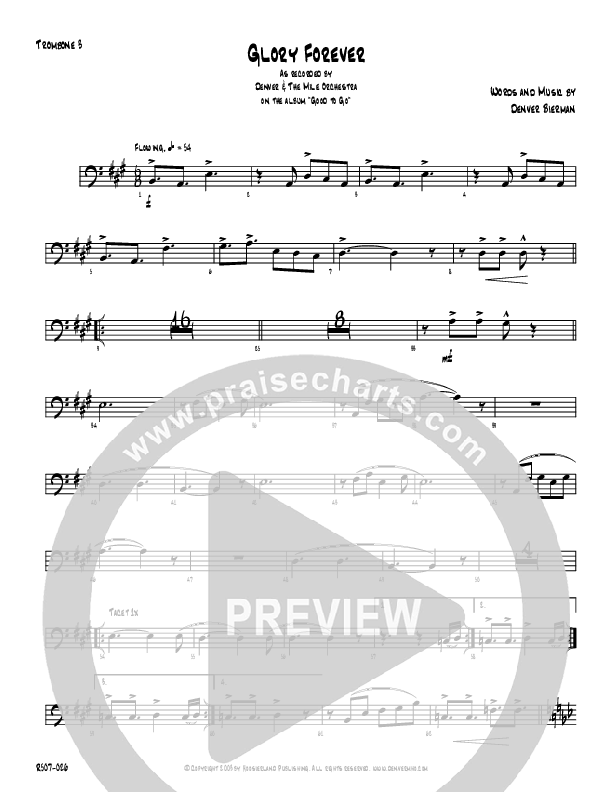 Glory Forever Trombone 3 (Denver Bierman)