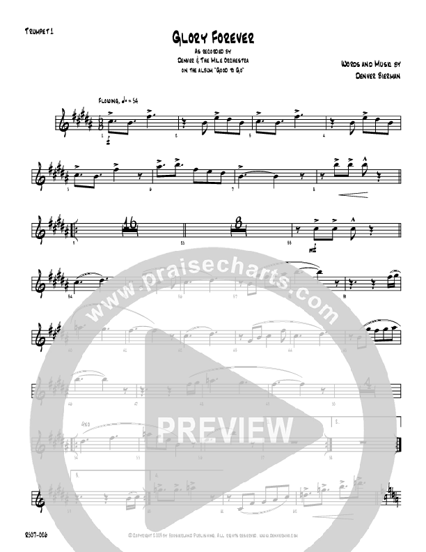 Glory Forever Trumpet 1 (Denver Bierman)