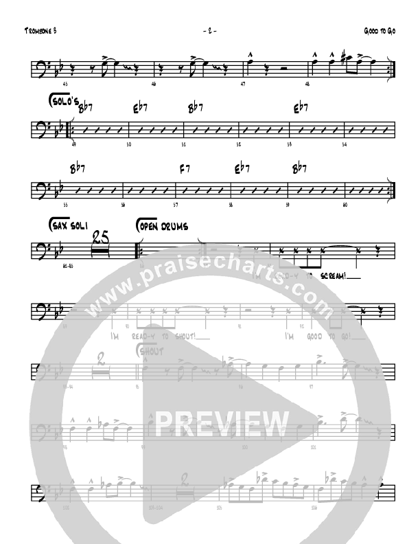 Good To Go Trombone 3 (Denver Bierman)