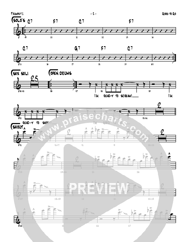 Good To Go Trumpet 1 (Denver Bierman)