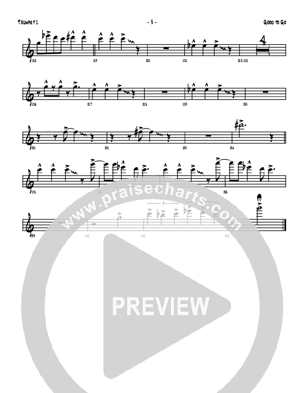Good To Go Trumpet 1 (Denver Bierman)