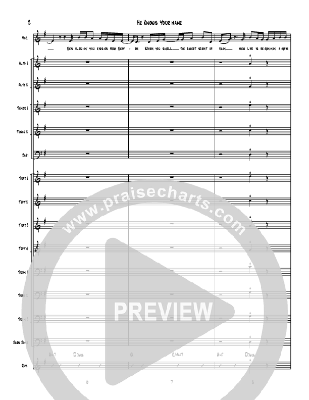 He Knows Your Name Orchestration (Denver Bierman)