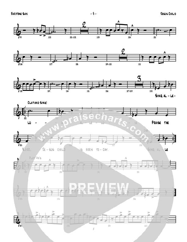 Jesus Child Bari Sax (Denver Bierman)