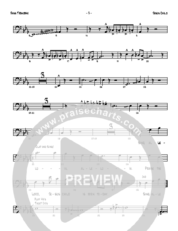 Jesus Child Bass Trombone (Denver Bierman)